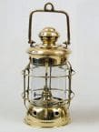 Brass Admiral Nelson Oil Lamp 11