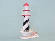 Red Wooden Lighthouse and Boat 12