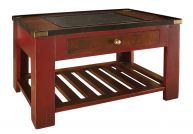 Collectors End Table, Red 32