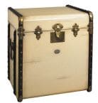 Stateroom Trunk End Table, Ivory 22