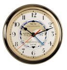 Brass Tide Clock 6.75