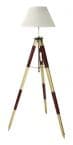 Red Surveyors Tripod Lamp 50