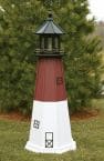 Barnegat Electric Painted Wooden Lighthouse 60