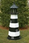 Cape Canaveral Electric Painted Wooden Lighthouse  48