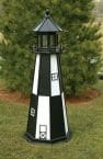 Cape Henry Electric Painted Wooden Lighthouse  48