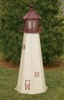 Cape May Electric Painted Wooden Lighthouse  48