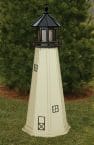 Split Rock Electric Painted Wooden Lighthouse  48