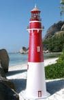 Barnegat Stucco Electric Lawn Lighthouse 48