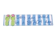 Wooden Beach Day Sandals Sign 20