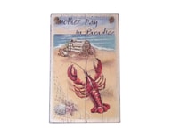 Wooden Lobster Sign 16