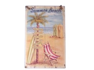 Wooden Summer Beach Sign 16