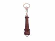 Brass and Wood Anchor Bottle Opener