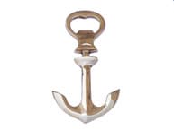 Solid Brass Ship Anchor Bottle Opener 5