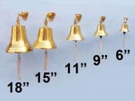 Brass Hanging Ships Bell 6