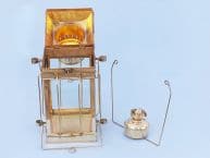 Solid Brass Cargo Oil Lamp 18