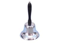 Chrome Hand Bell with Black Handle 11