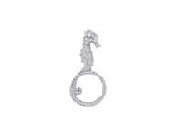 Chrome Seahorse Napkin Ring 4