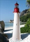 Cape May Stucco Electric Lawn Lighthouse 48