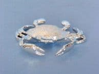 Silver Plated Crab Paperweight 6