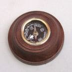 Decorative Black Faced Wooden Compass 3