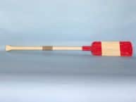 Wooden Eastern Bay Squared Rowing Oar w- Hooks - 50
