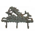 Seaworn Mermaid w- Dolphin Key Rack 10