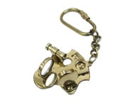 Brass Sextant Keychain 5