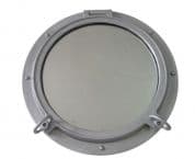 Silver Finish Porthole Mirror 20