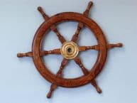 Wooden Ship Wheel 18