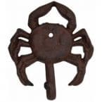 Rustic Iron Crab Key Hook 5