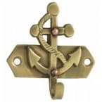 Solid Brass Anchor Key Hook 3