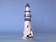 Wooden White Net and Rope Lighthouse 15