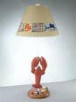 Lobster Electric Lamp with Brent Shade 28