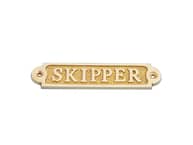 Brass Skipper Sign 5