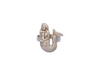 Brass Mermaid Napkin Ring 2