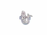 Chrome Mermaid Napkin Ring 2