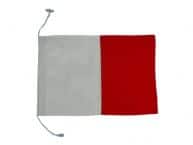 Letter H Cloth Nautical Alphabet Flag - 20