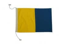 Letter K Cloth Nautical Alphabet Flag - 20