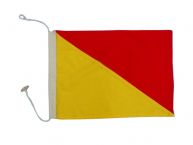 Letter O Cloth Nautical Alphabet Flag - 20