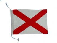 Letter V Cloth Nautical Alphabet Flag - 20