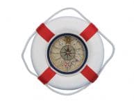 Red Lifering Clock 12