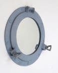 Aluminum Battleship Grey Porthole Mirror 11