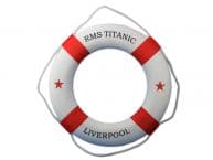 RMS Titanic Lifering 30 - Red