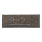 Rustic Iron Beach Sign 10