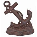 Rustic Iron Anchor Door Stop 8