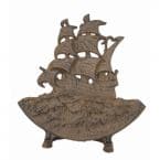 Rustic Iron Sailboat Door Stop 15
