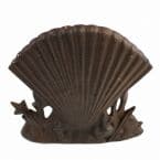 Rustic Iron Shell Door Stop 8