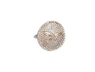 Brass Sand Dollar Napkin Ring 2