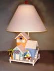 Three Beach House Electric Lamp 25