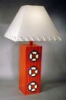 Three Life Ring Electric Lamp 32